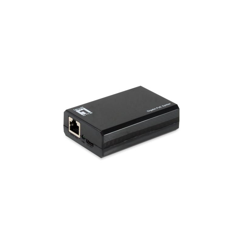 Levelone pos-5001 divisore di rete supporto power over ethernet (poe) nero Levelone pos-5001 divisore di rete supporto power over ethernet (poe) nero