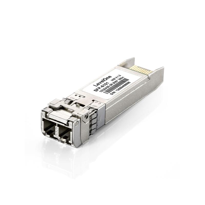 Levelone sfp-6101 modulo del ricetrasmettitore di rete fibra ottica 10000 mbit/s sfp+ 850 nm