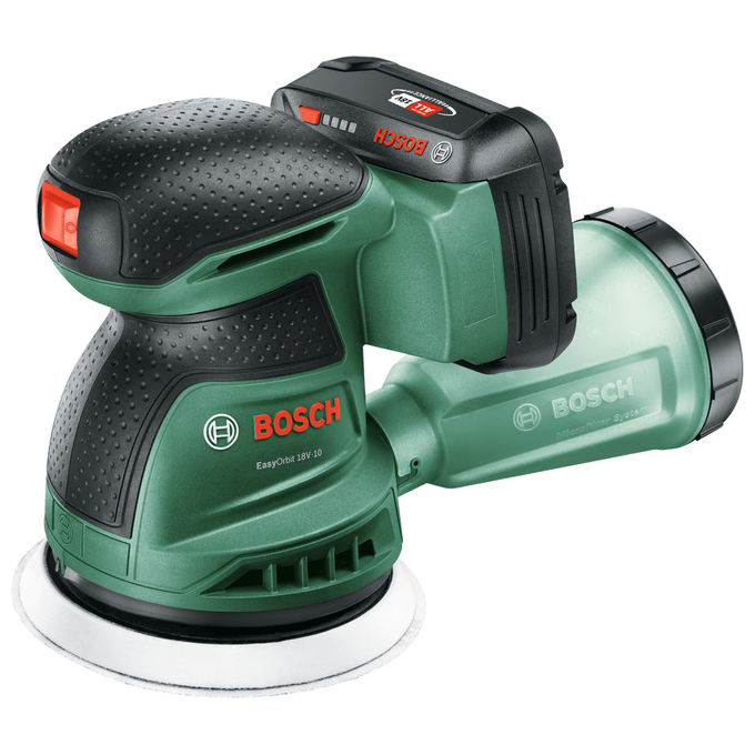 Levigatrice rotoorbitale a batteria BOSCH EasyOrbit 18V-10