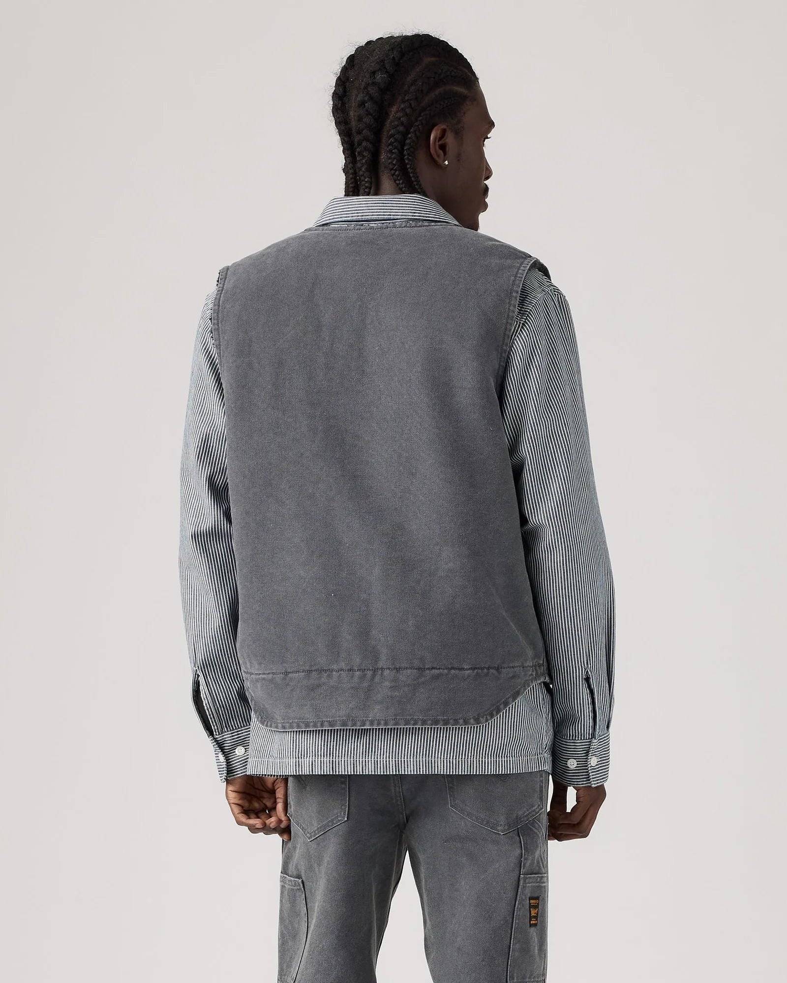 Levi's Vest Saratoga Duo Periscope Grigio
