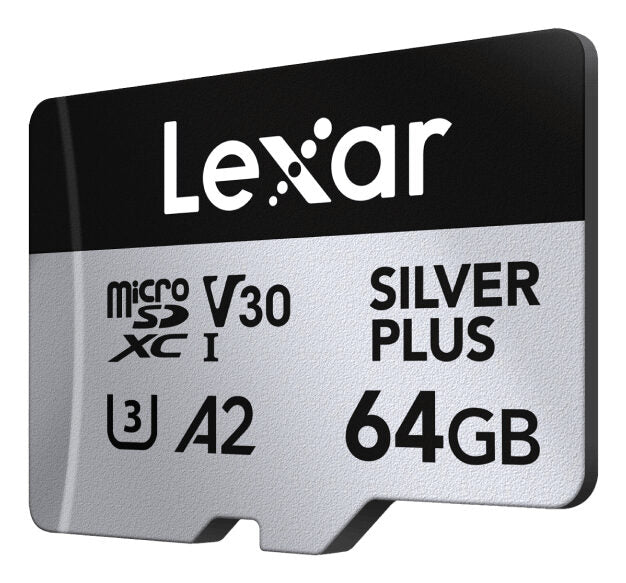 Lexar - 64gb Microsdxc Plus Bipack-silver