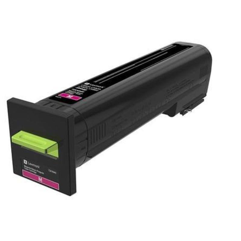 Lexmark 72k20m0 cartuccia toner 1 pz originale magenta