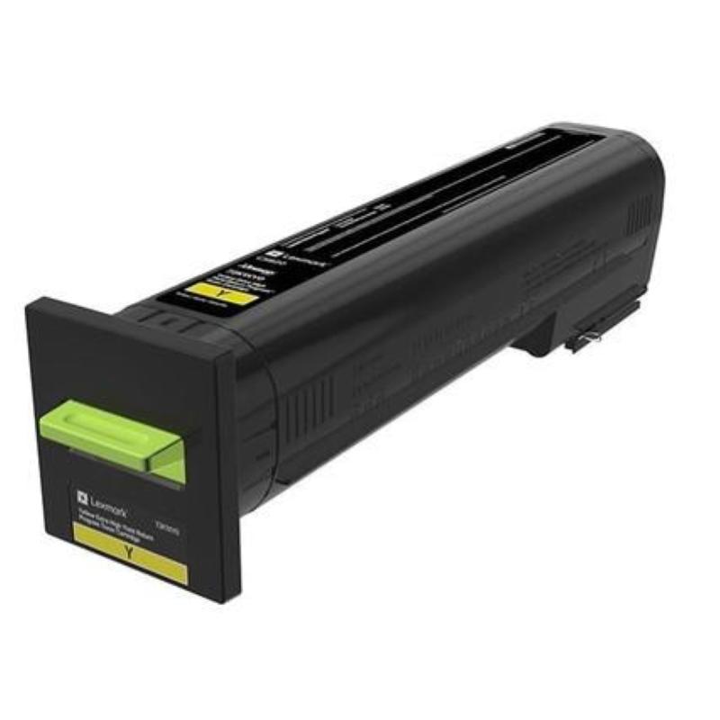 Lexmark 72k2xy0 cartuccia toner 1 pz originale giallo