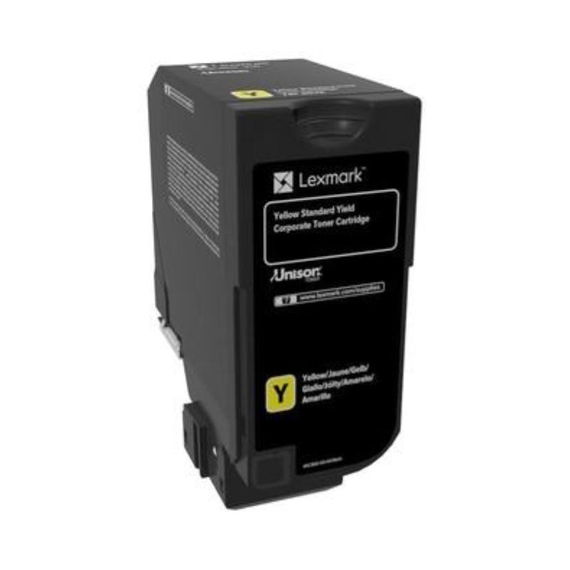 Lexmark 74c2sye cartuccia toner 1 pz originale giallo Lexmark 74c2sye cartuccia toner 1 pz originale giallo