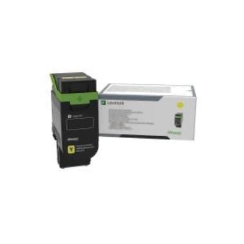 Lexmark 75m0h40 cartuccia toner 1 pz originale giallo