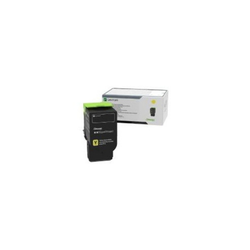 Lexmark 78c0u40 cartuccia toner giallo