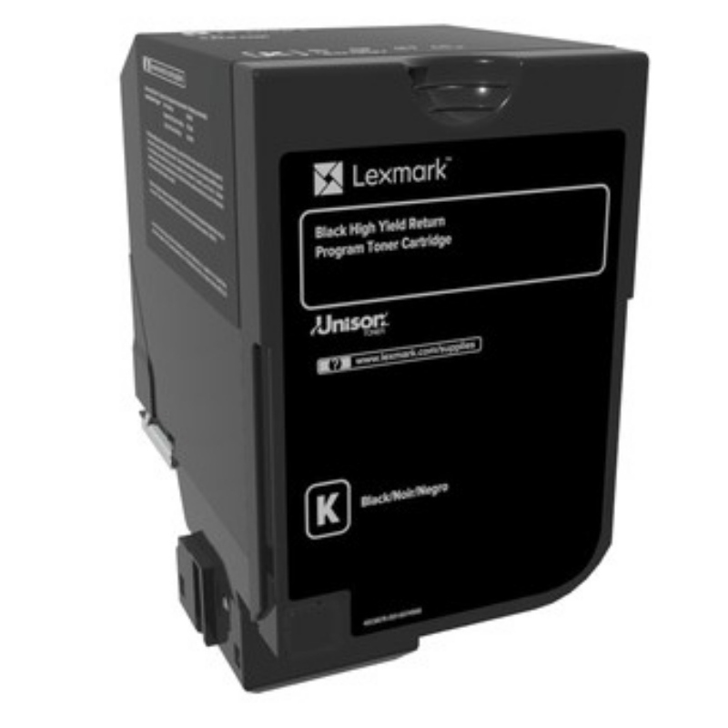 Lexmark 84c2hk0 cartuccia toner 1 pz originale nero Lexmark 84c2hk0 cartuccia toner 1 pz originale nero