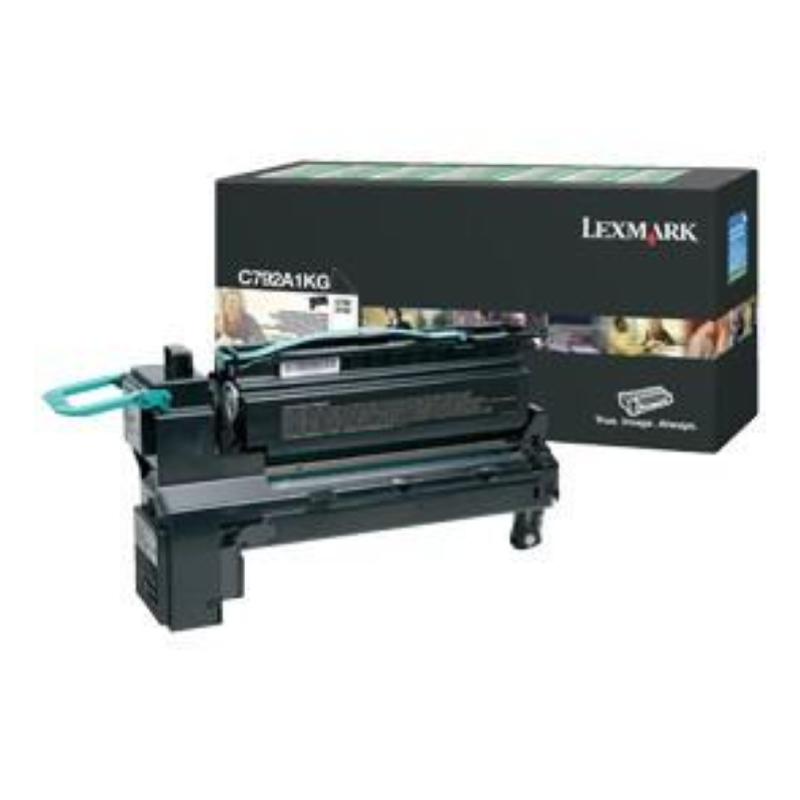Lexmark c792a1kg cartuccia toner 1 pz originale nero
