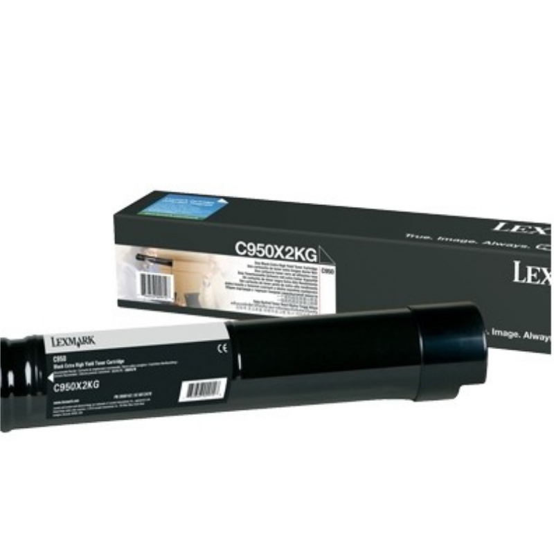 Lexmark c950x2kg cartuccia toner 1 pz originale nero