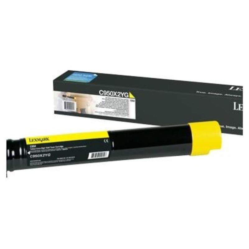 Lexmark c950x2yg cartuccia toner 1 pz originale giallo Lexmark c950x2yg cartuccia toner 1 pz originale giallo