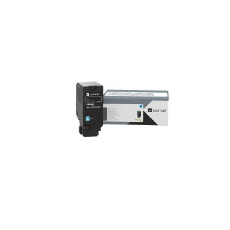 Lexmark cyan - original - tonerpatrone lccp Lexmark cyan - original - tonerpatrone lccp
