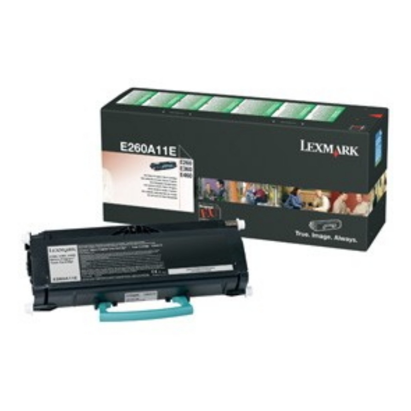 Lexmark e260a11e cartuccia toner 1 pz originale nero Lexmark e260a11e cartuccia toner 1 pz originale nero