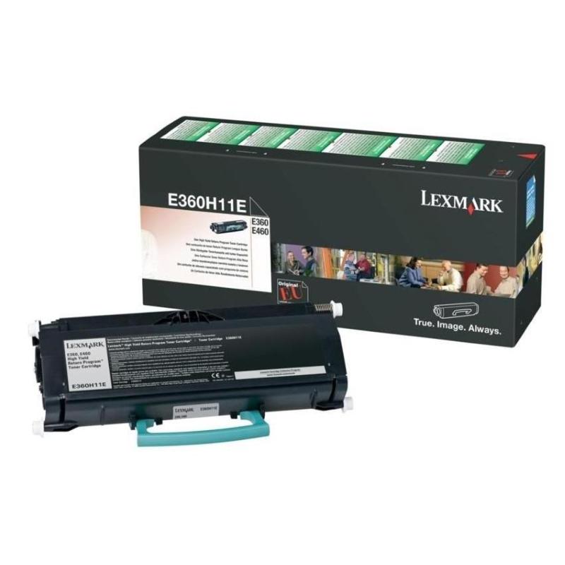 Lexmark e360h11e cartuccia toner 1 pz originale nero
