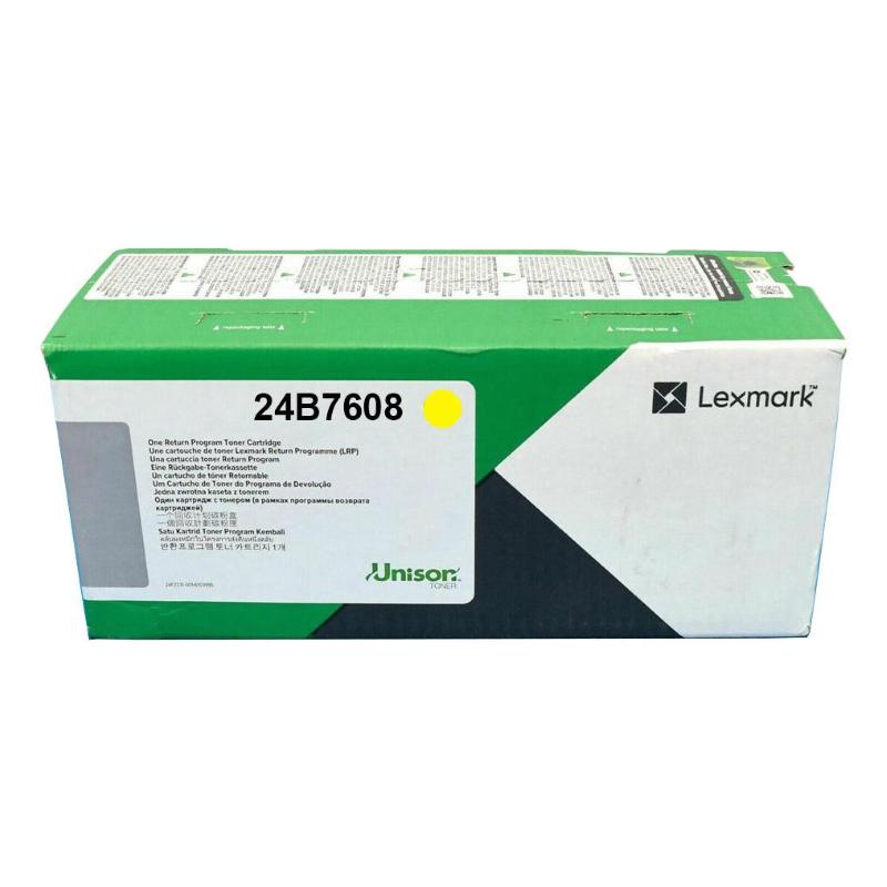 Lexmark gelb - original - tonerpatrone lrp