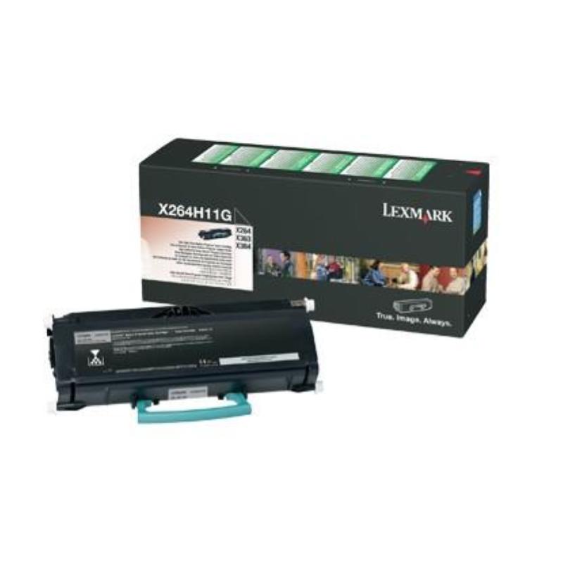 Lexmark x264h11g cartuccia toner 1 pz originale nero Lexmark x264h11g cartuccia toner 1 pz originale nero