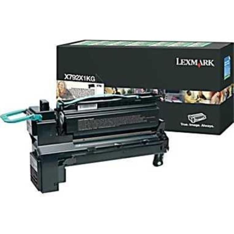 Lexmark x792x1kg cartuccia toner 1 pz originale nero
