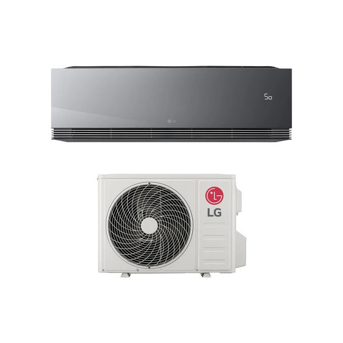 LG Artcool Mirror unita' esterna monosplit 9000 BTU R32 inverter classe A+++ 2.5 kW AA09SP.U18