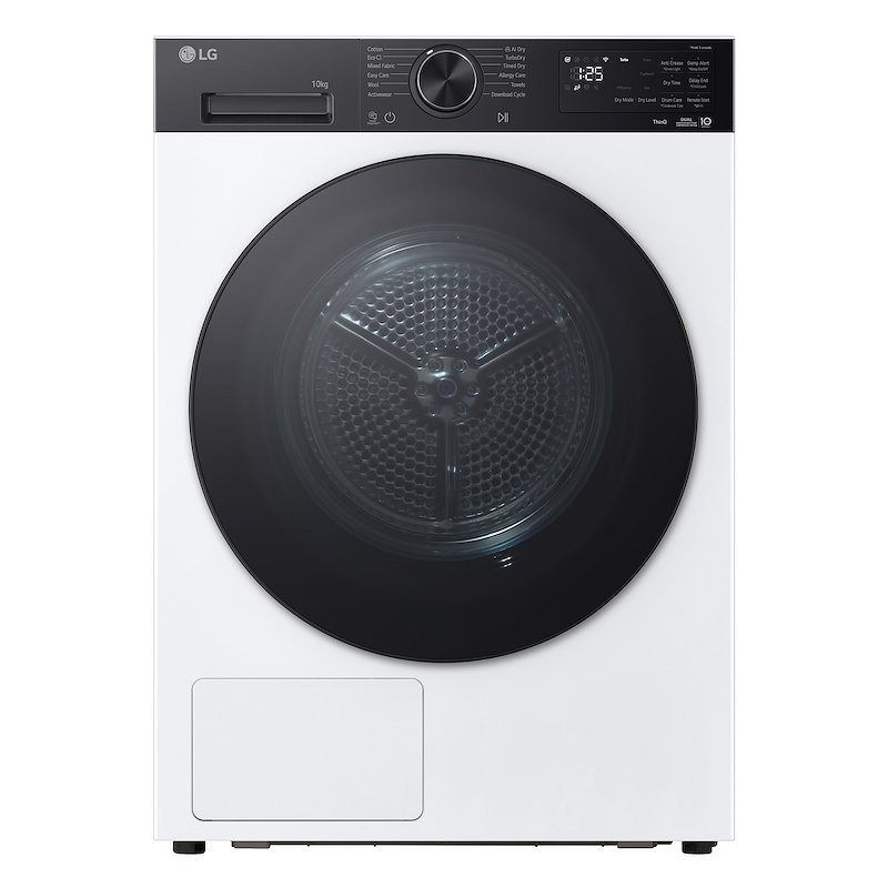 Lg - Asciugatrice Ai Rnx5009tkb 9kg Classe B-bianco, Nero