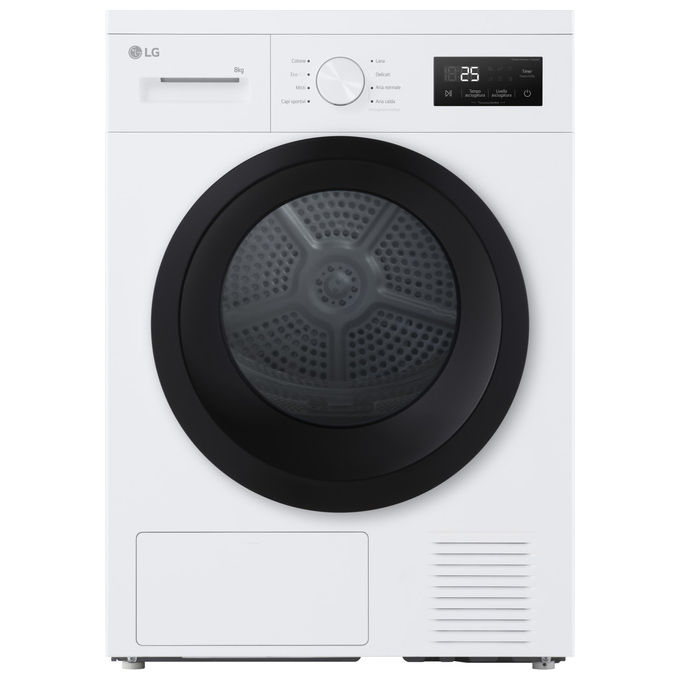 Lg - Asciugatrice Rna1008nwk 8kg Classe D-bianco