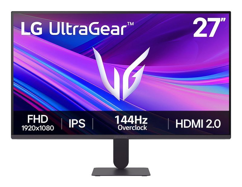 LG Full HD 27G411A MONITOR, 27 ", Full-HD, 1920 x 1080 Pixel, tempo di risposta 1 ms, refresh rate 144 Hz