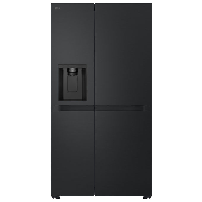 LG GSLC40EPPE Frigorifero Side-by-Side 638L Classe E Dispenser con Allaccio Linear Cooling Nero Opaco