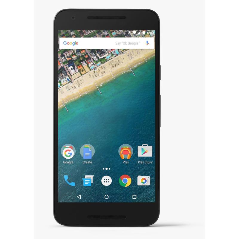 Lg h791 nexus 5x 5.2 hexa core 16gb ram 2gb 4g lte google phone italia quartz white