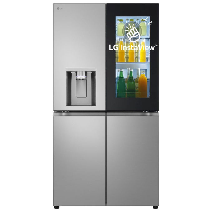 Lg Instaview Gmk961py5e Frigorifero 4 Porte Classe E, 646l Wi-fi, Dispenser Acqua Senza Allaccio, Door & Linear Cooling Prime Silver. Posizionamento Dell'apparecchio: Libera Installazione... Lg Instaview Gmk961py5e Frigorifero 4 Porte Classe E, 646l Wi-fi, Dispenser Acqua Senza Allaccio, Door & Linear Cooling Prime Silver. Posizionamento Dell'apparecchio: Libera Installazione...
