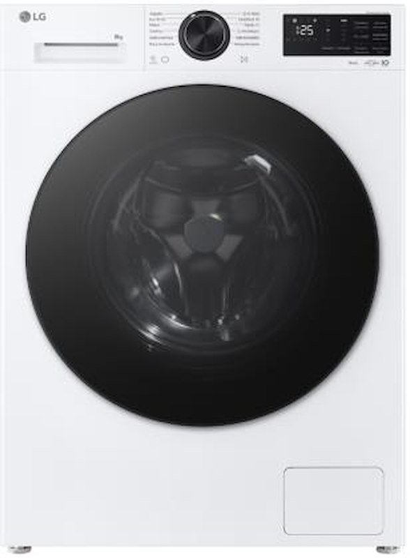Lg - Lavatrice Slim F2nx50s8tlb 8kg Classe A-bianco