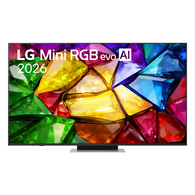 LG Mini RGB 87 65MRGB87B6B TV LED, SMART TV, 65 ", RGB-MiniLED, Processore a8 AI 4K Gen3, Charcoal Black, Classe D