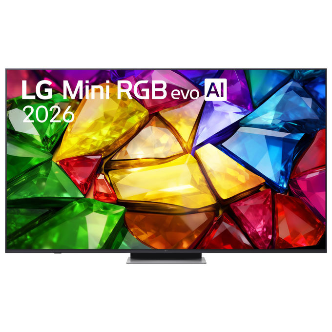 LG Mini RGB 87 75MRGB87B6B TV LED, SMART TV, 75 ", RGB-MiniLED, Processore a8 AI 4K Gen3, Charcoal Black, Classe D