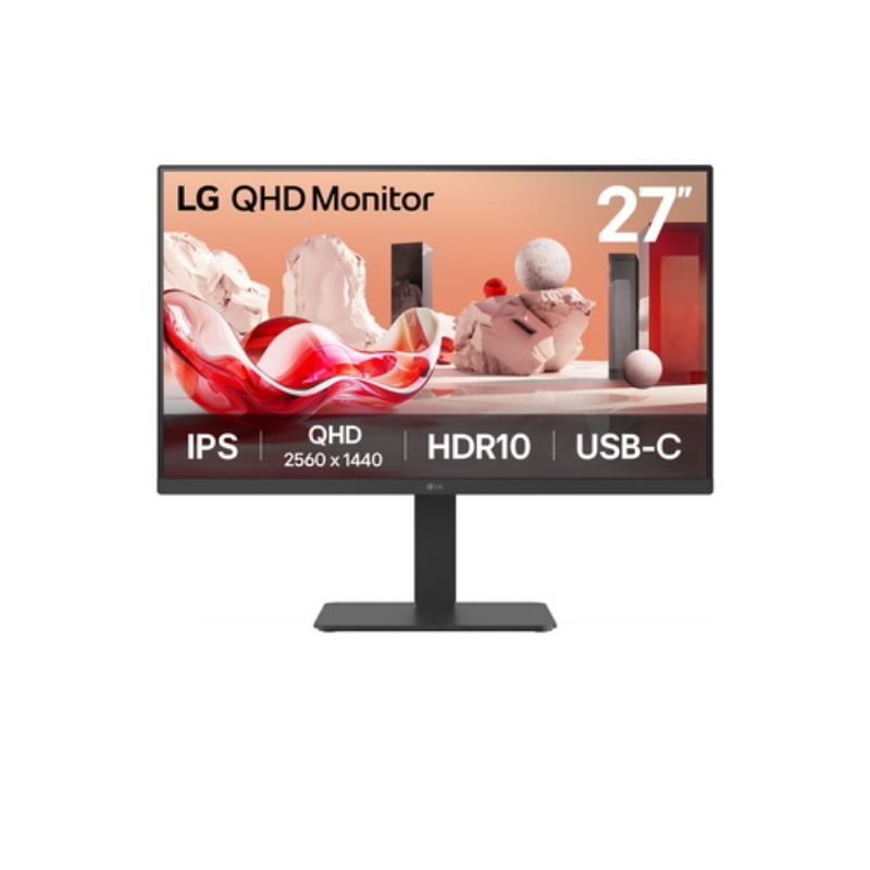 Lg monitor 27 led ips 16:9 qhd 5ms 350 cdm, pivot, dp/hdmi, usb-c, multimediale