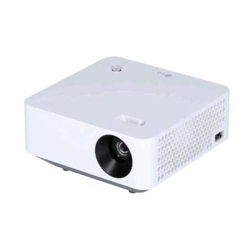 Lg pf510q videoproiettore a corto raggio 450 ansi lumen dlp smart tv full hd bluetooth 16:9 150000:1 web os hdmi usb lan rj-45altoparlanti incorporati 5w ac 62w bianco