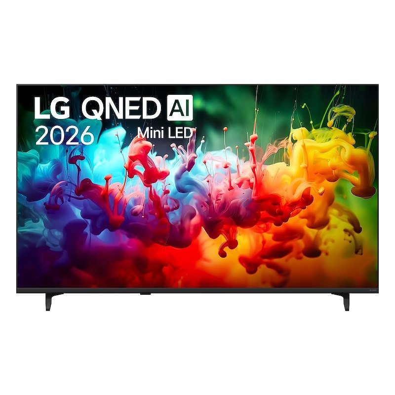 LG QNED MiniLED 55QNED70B6C TV MINI LED, SMART TV, 55 ", Mini Processore a7 AI 4K Gen9, Charcoal Black, Classe E