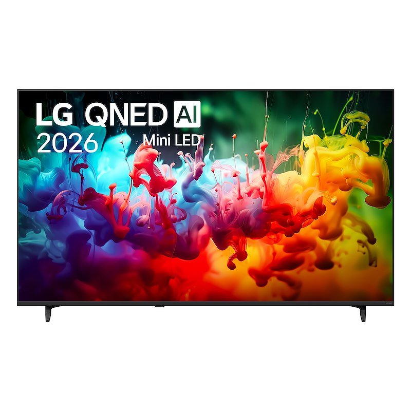 LG QNED MiniLED 65QNED70B6C TV MINI LED, SMART TV, 65 ", Mini Processore a7 AI 4K Gen9, Charcoal Black, Classe E