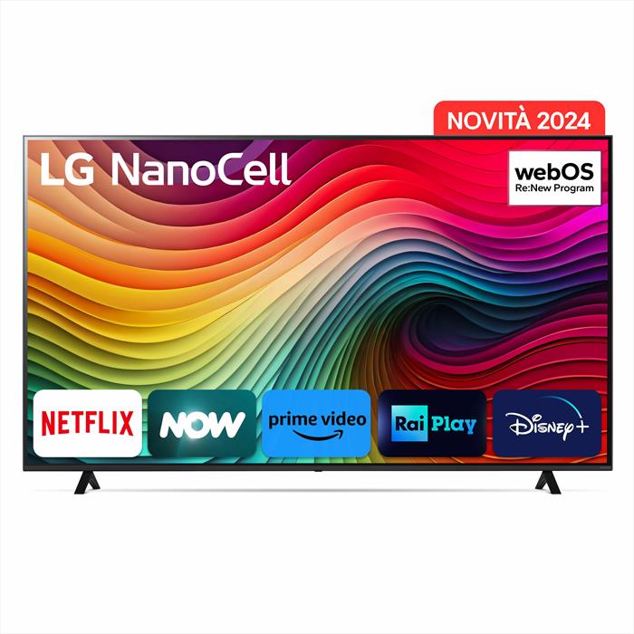 Lg - Smart Tv Nanocell Serie 82 Uhd 4k 75" 75nano82t6b-marrone