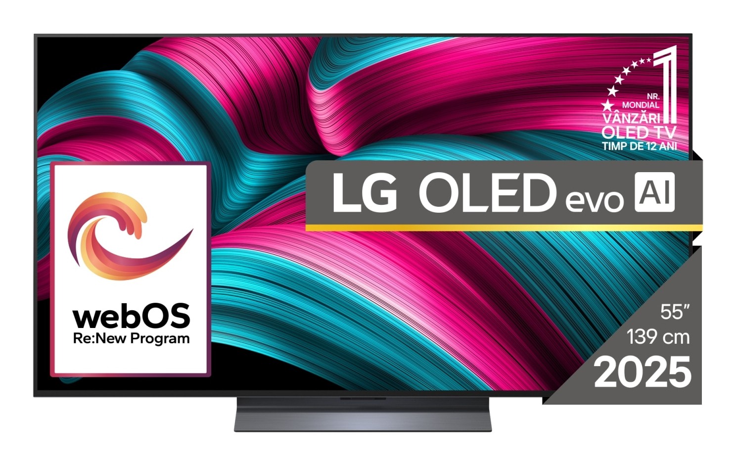 Lg Smart Tv Oled 55 Uhd 4K Nero