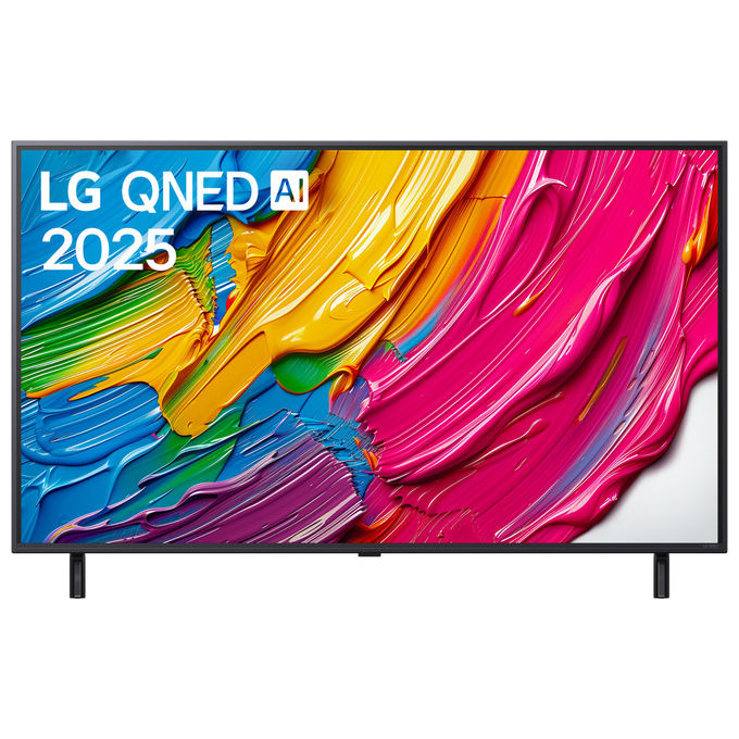 Lg - Smart Tv Tv Qned Ai Uhd 4k 50" 50qned80a6a-nero