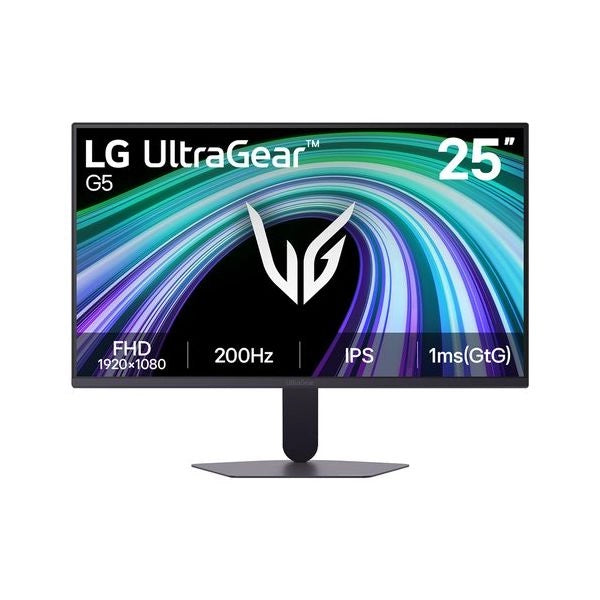 LG UltraGear 25G523B-B Monitor Gaming, 25 ", Full-HD, 1920 x 1080 Pixel, tempo di risposta 1 ms, refresh rate 200 Hz