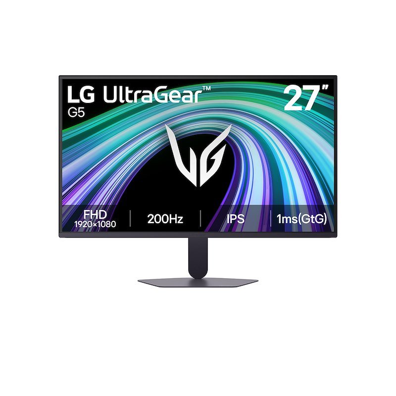 LG UltraGear 27G523B-B Monitor Gaming, 27 ", Full-HD, 1920 x 1080 Pixel, tempo di risposta 1 ms, refresh rate 200 Hz