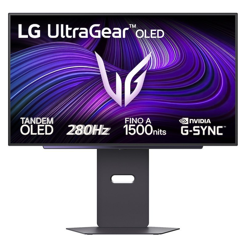 LG UltraGear OLED 27GX700A Monitor Gaming, 27 ", QHD, 2560 x 1440 Pixel, tempo di risposta 0,03 ms, refresh rate 280 Hz