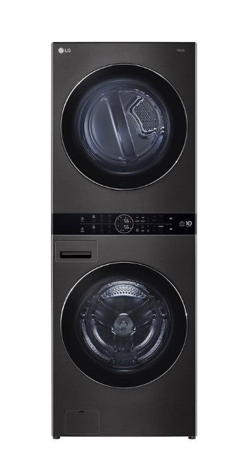 Lg Wt1716bbf. Tipo Di Carica: Caricamento Frontale, Posizionamento Dell'apparecchio: Libera Installazione, Colore Del Prodotto: Nero. Capacità Di Asciugatura: 16 Kg, Velocità Di Centrifuga Massima:...
