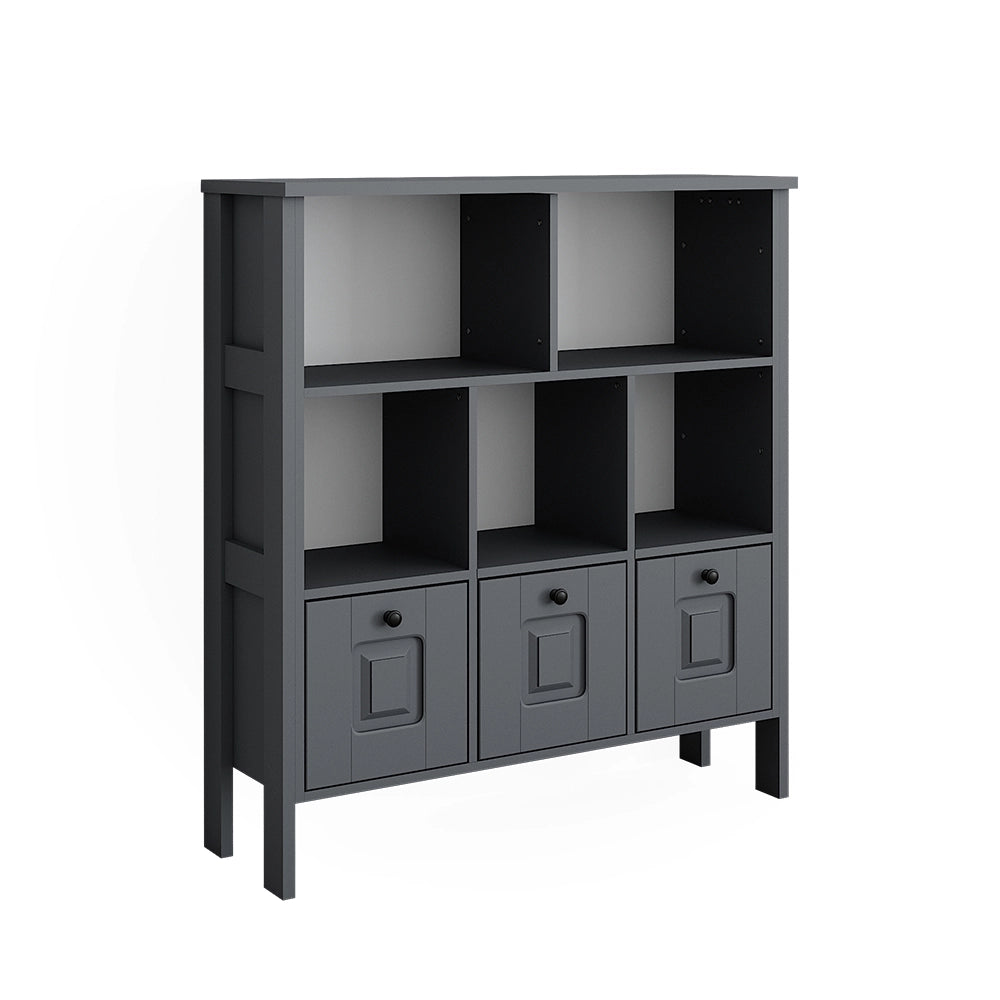 Libreria bambini Ajaton Grigio 103.6 x 113.4 cm Vitalispa