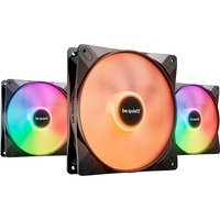 LIGHT WINGS LX 140mm PWM 3-Pack Black Case per computer Ventilatore 14 cm Nero 3 pz, Ventola