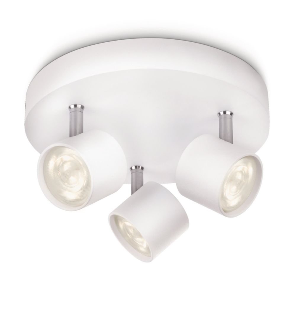 Lighting Lampada Led 3 W, Bianco, 3 Luci - Philips