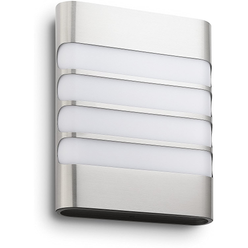 Lighting Raccoon Lampada Da Parete A Led Per Esterni, Acciaio Inox - Philips Lighting Raccoon Lampada Da Parete A Led Per Esterni, Acciaio Inox - Philips