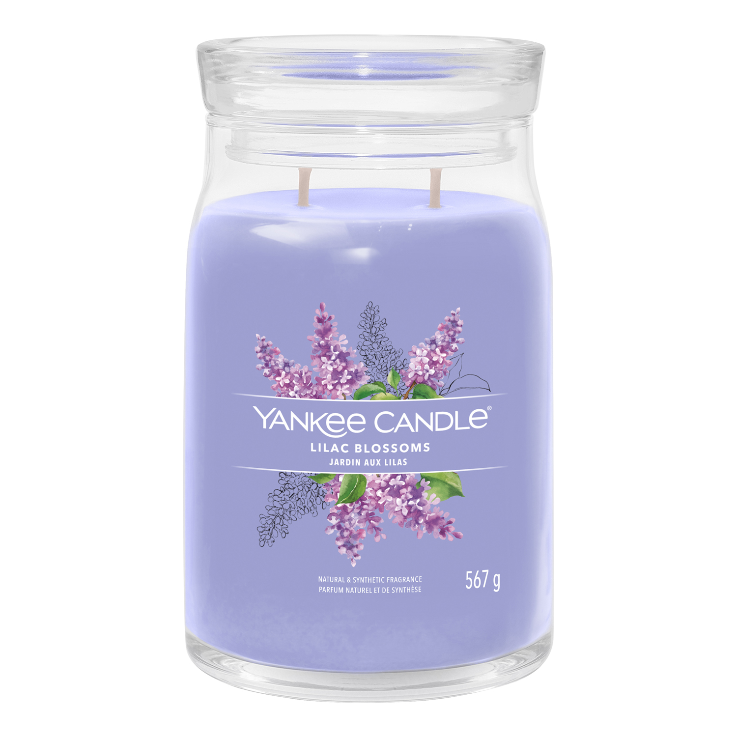 Lilac Blossoms, candela in giara grande Yankee Candle