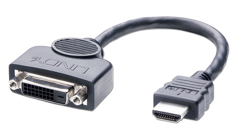 Lindy Adattatore Cavo Hdmi/Dvi-D M/F 20Cm