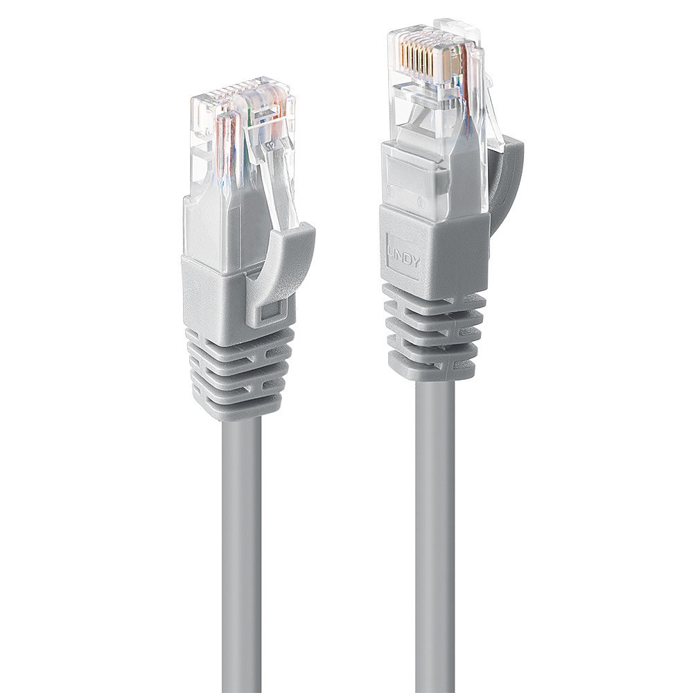 Lindy Cavo Di Rete Cat.6 U/Utp Non Schermato 3Mt Grigio Lindy Cavo Di Rete Cat.6 U/Utp Non Schermato 3Mt Grigio