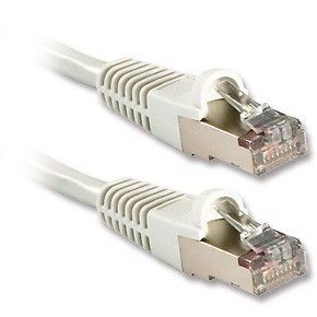Lindy Cavo Di Rete Cat.6A S/Ftp Lszh Bianco 0.5M