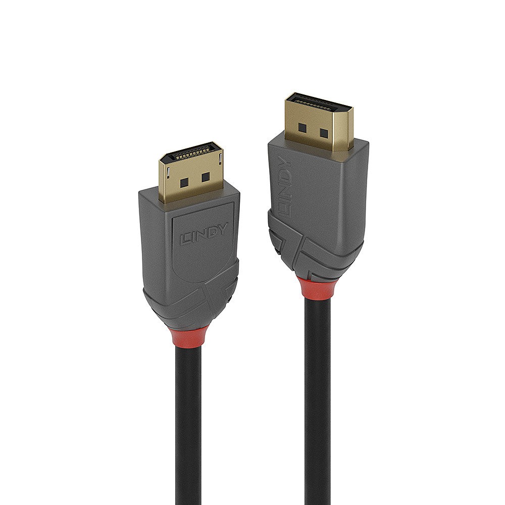 Lindy Cavo Displayport 1.4 Anthra Line 1M